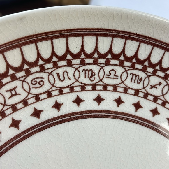 Ranchero Ironstone Zodiac Plate - Picture 7 of 12